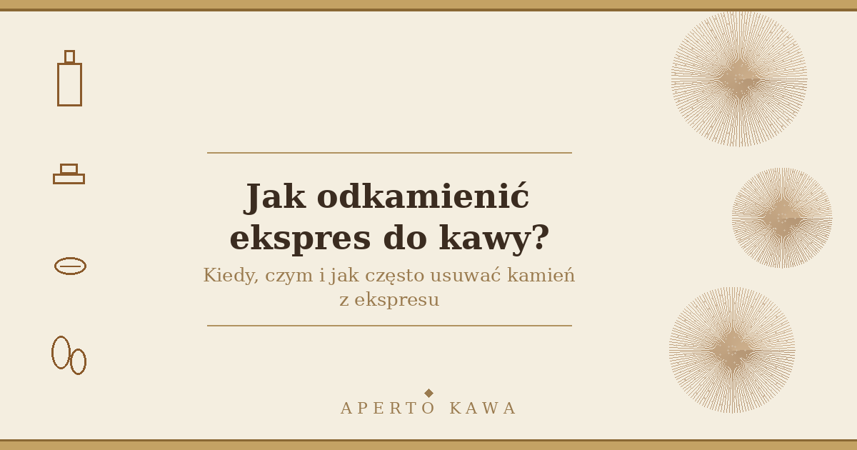 Jak odkamienić ekspres do kawy? Poradnik krok po kroku