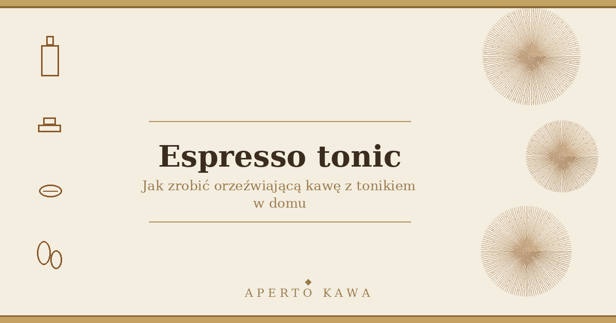 Espresso tonic – jak zrobić orzeźwiającą kawę z tonikiem