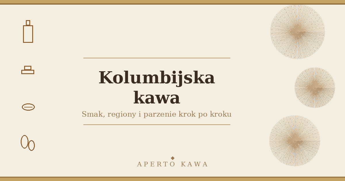 Kolumbijska kawa – smak, regiony i jak ją parzyć