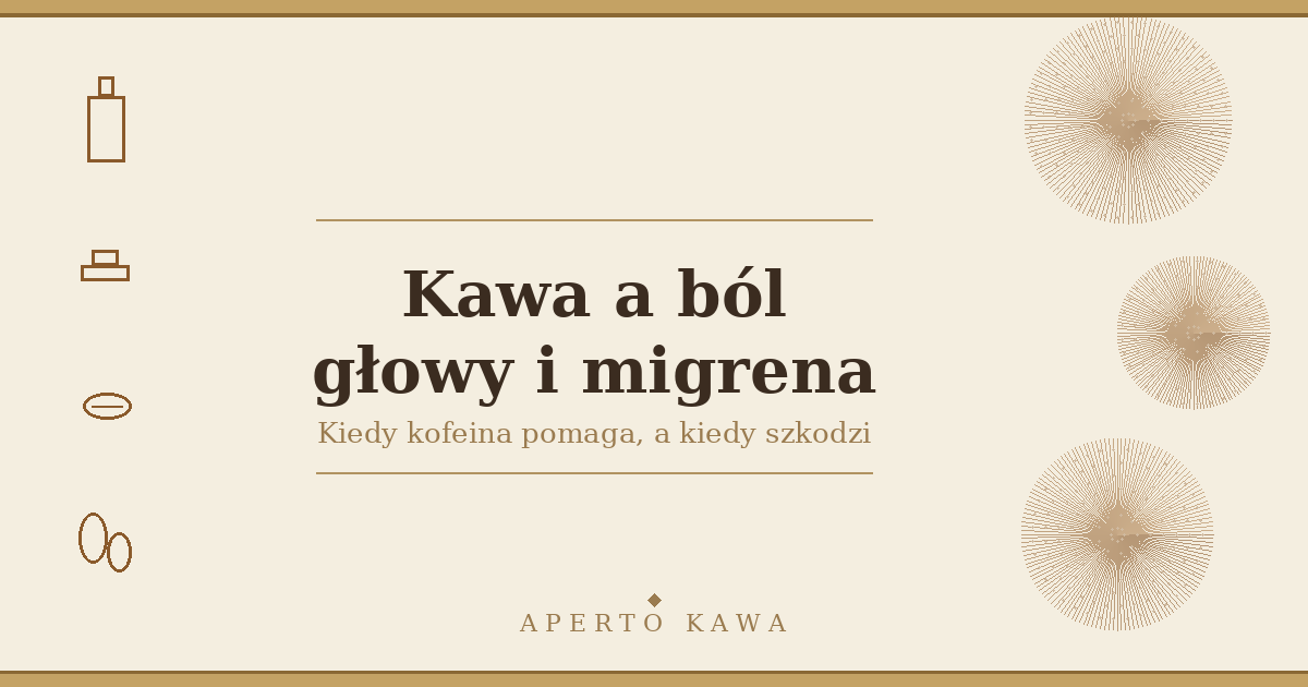 Kawa a ból głowy i migrena – pomaga czy szkodzi?
